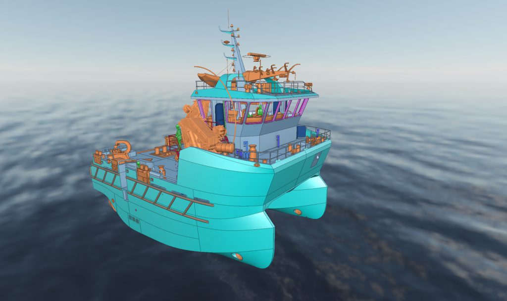 Aquaculture Service Vessel